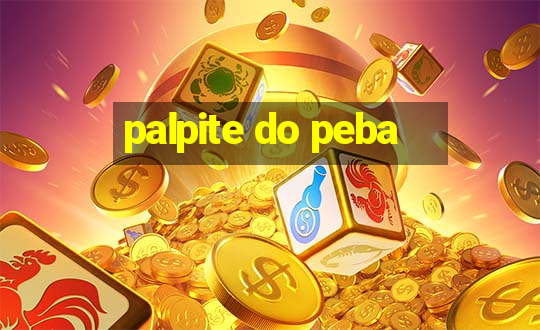 palpite do peba