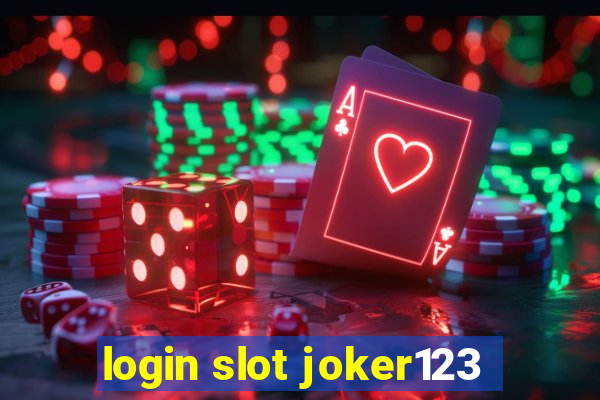 login slot joker123