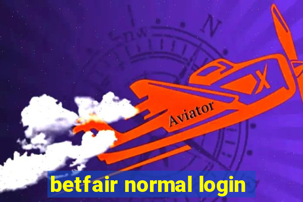 betfair normal login