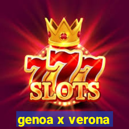 genoa x verona