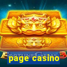 page casino