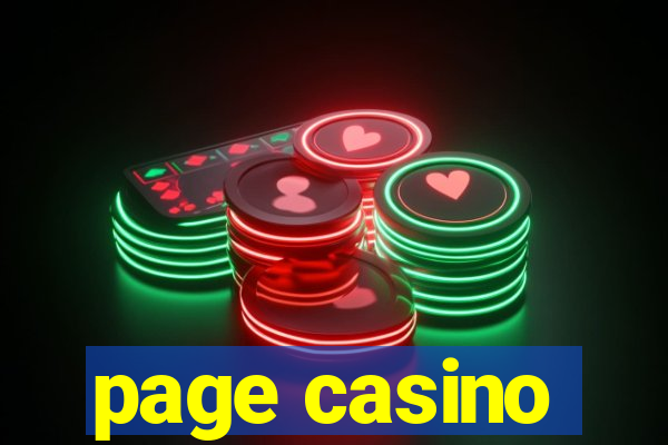 page casino