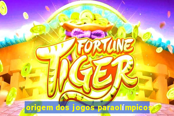 origem dos jogos paraolímpicos