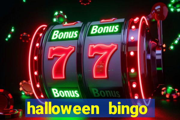 halloween bingo games for kids