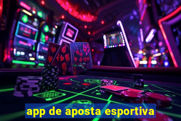 app de aposta esportiva