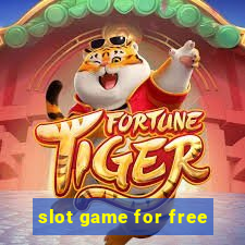 slot game for free