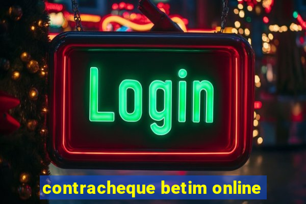 contracheque betim online