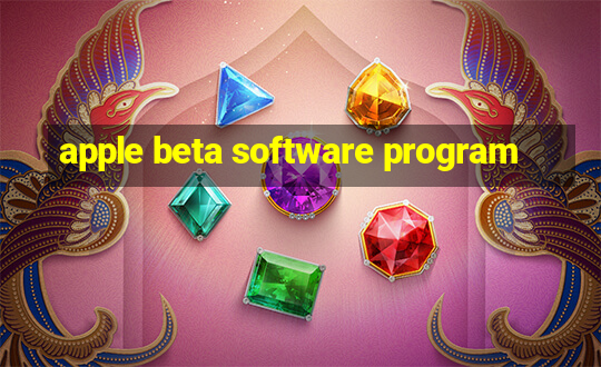 apple beta software program