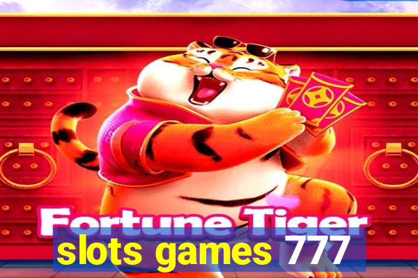 slots games 777