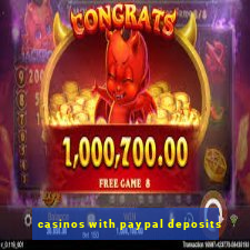 casinos with paypal deposits