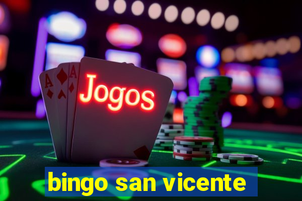 bingo san vicente