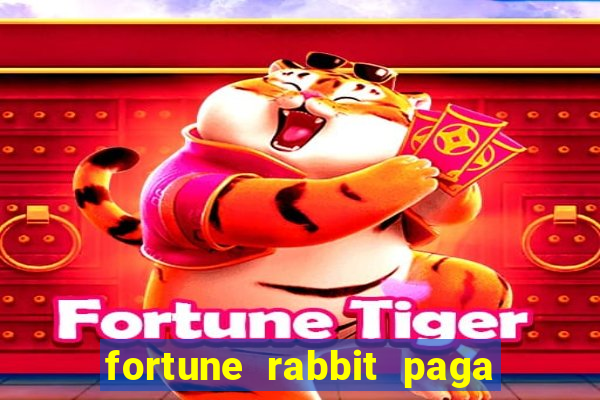 fortune rabbit paga que horas