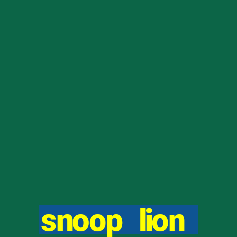 snoop lion reincarnated album