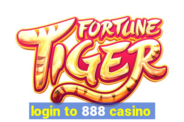 login to 888 casino