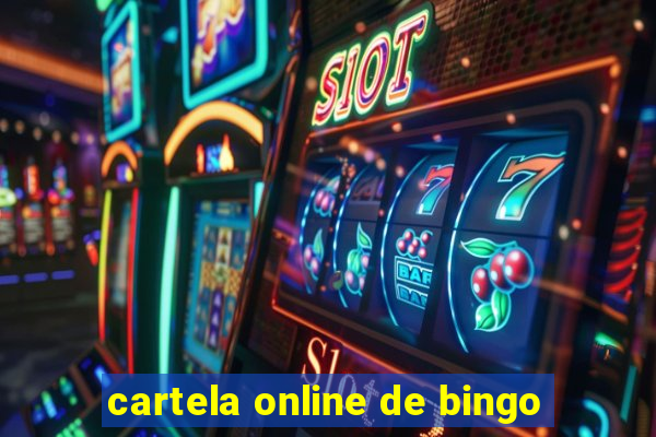 cartela online de bingo