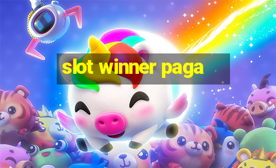 slot winner paga