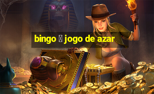 bingo 茅 jogo de azar