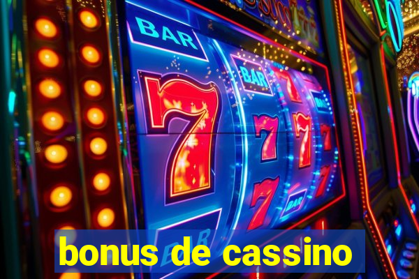 bonus de cassino