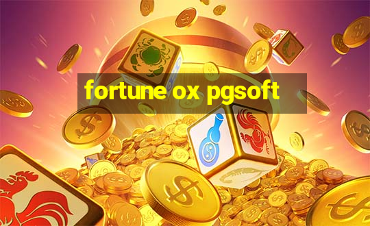 fortune ox pgsoft