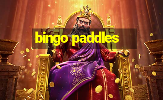 bingo paddles