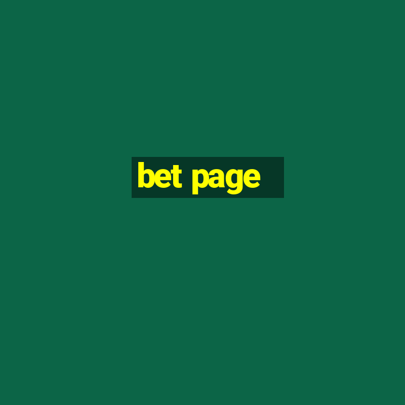 bet page