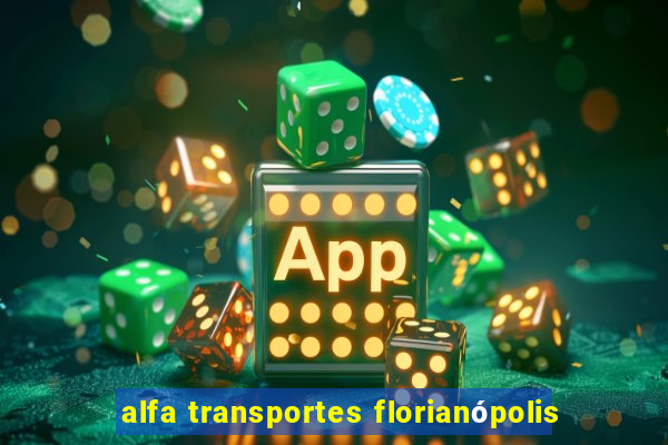 alfa transportes florianópolis