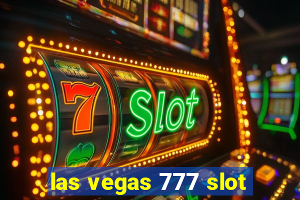 las vegas 777 slot