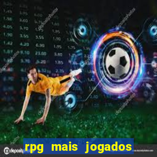 rpg mais jogados do mundo