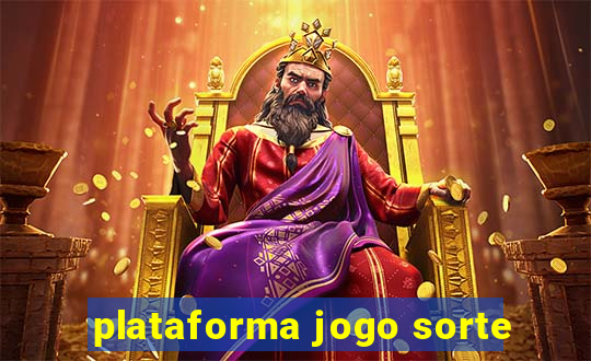 plataforma jogo sorte