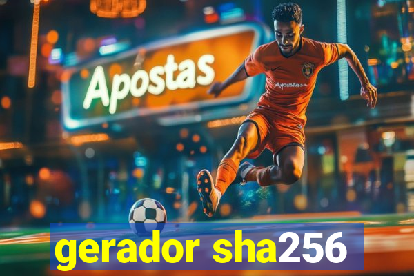 gerador sha256