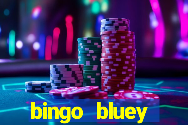 bingo bluey personajes png