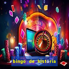 bingo de história 6 ano