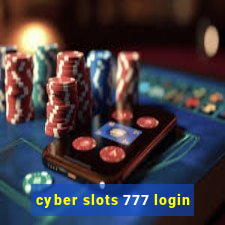 cyber slots 777 login