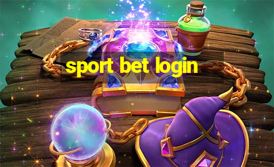 sport bet login