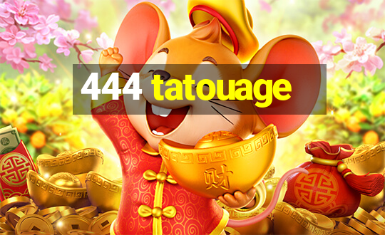 444 tatouage