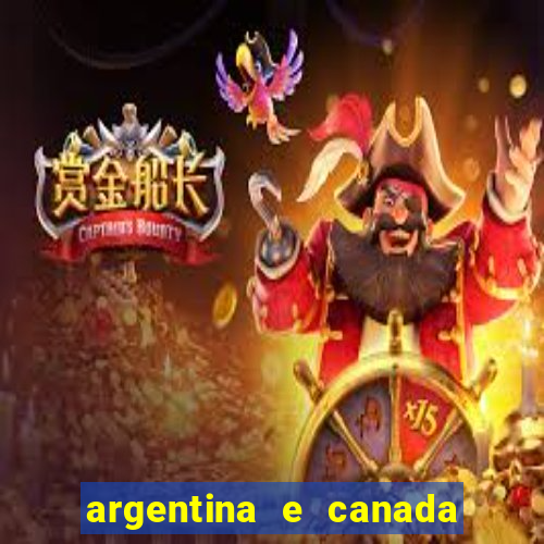 argentina e canada ao vivo