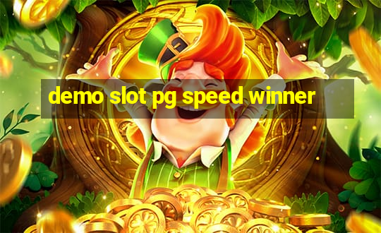 demo slot pg speed winner