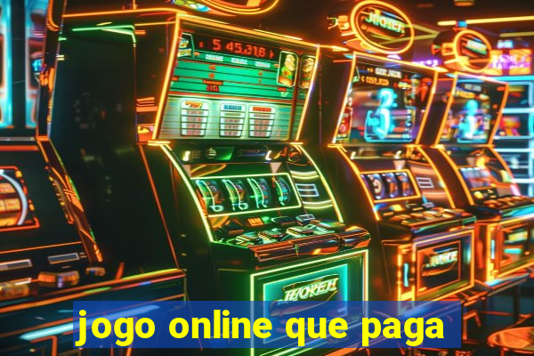 jogo online que paga