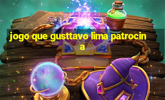 jogo que gusttavo lima patrocina