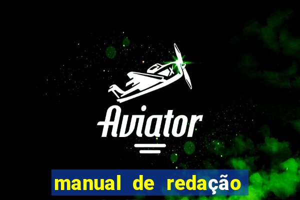 manual de redação folha pdf download