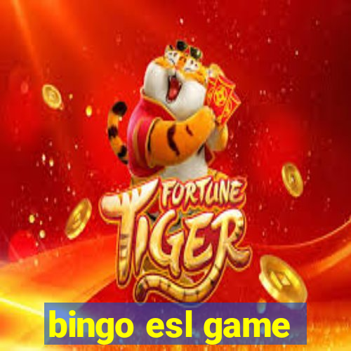 bingo esl game