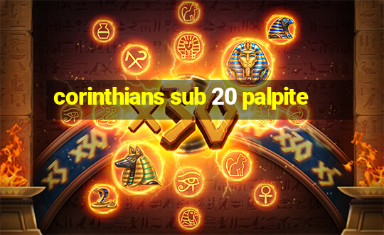 corinthians sub 20 palpite