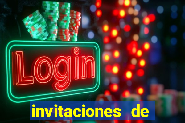 invitaciones de bingo para editar