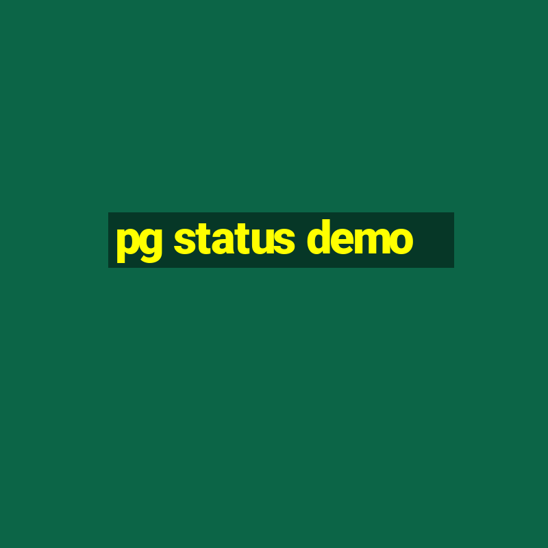 pg status demo