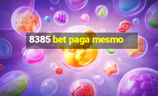 8385 bet paga mesmo