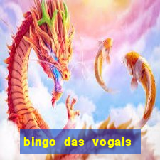 bingo das vogais colorido para imprimir