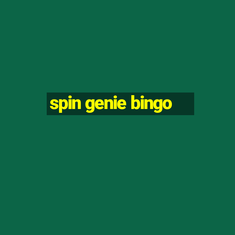 spin genie bingo