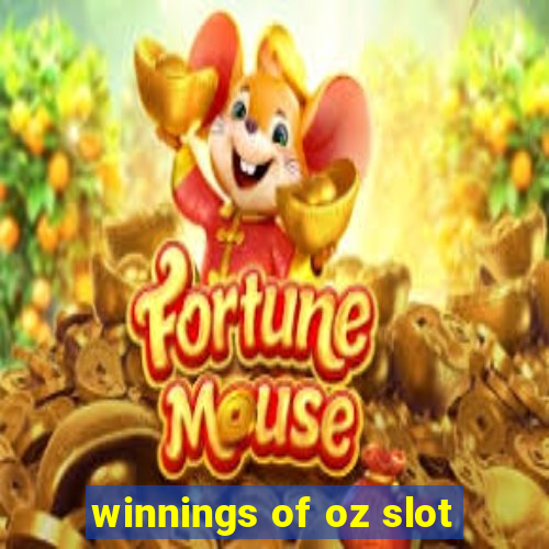 winnings of oz slot