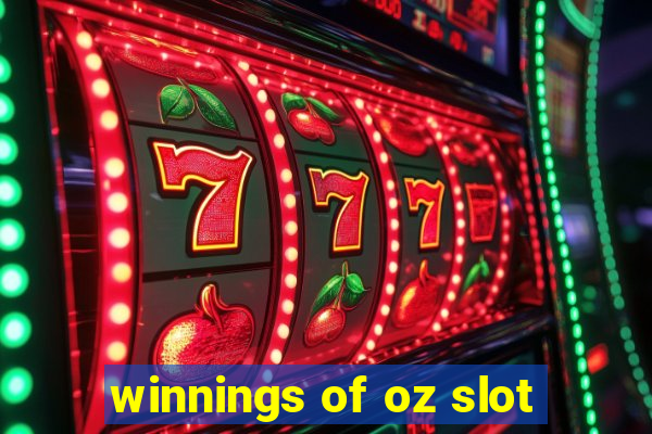 winnings of oz slot