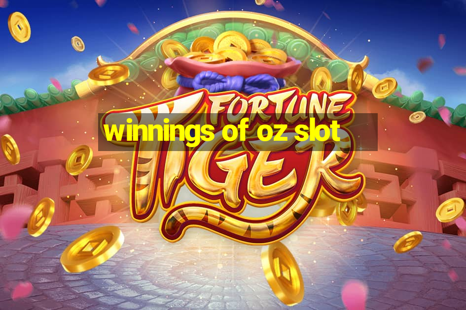 winnings of oz slot